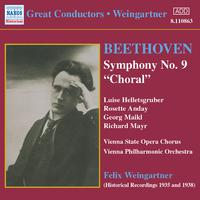 BEETHOVEN: Symphony No. 9 (Weingartner) (1935)