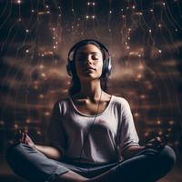 Binaural Bliss: Meditation Frequencies Journey