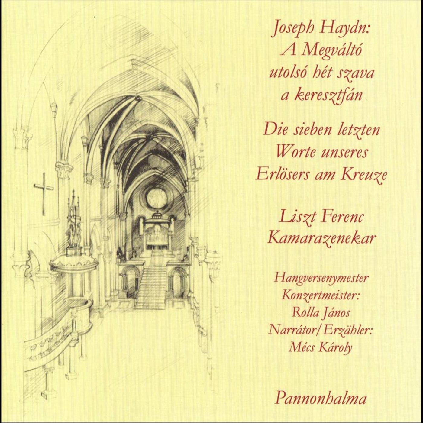 A Megváltó utolsó hét szava a keresztfán: No.7. "Atyám, a te kezedbe teszem le az én lelkemet."