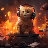 Music for Fire: Cat Cozy Blaze Ballad