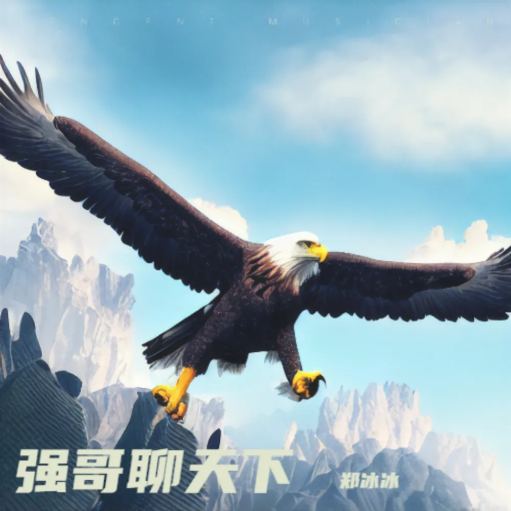 强哥聊天下（原版伴奏）封面