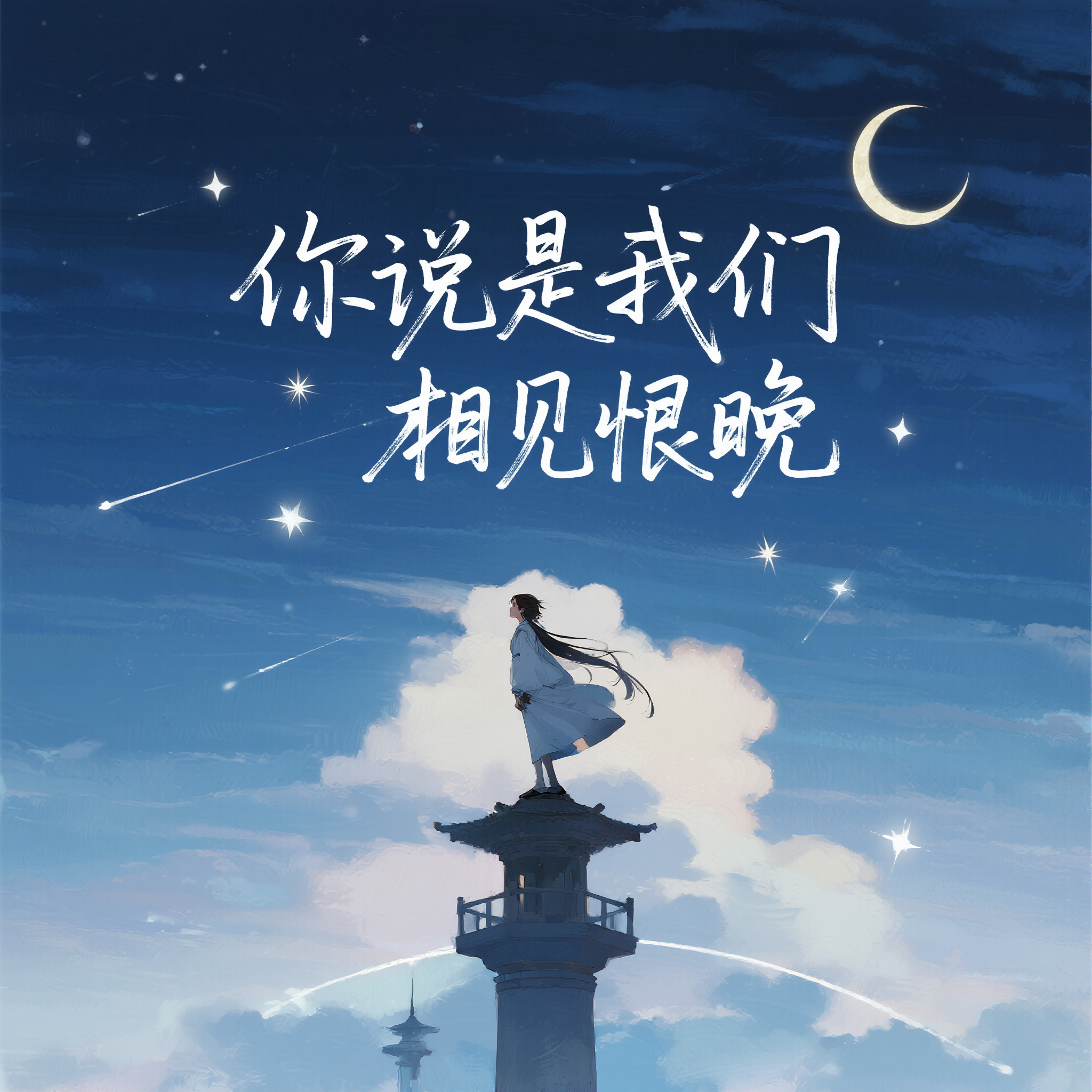 你说是我们相见恨晚