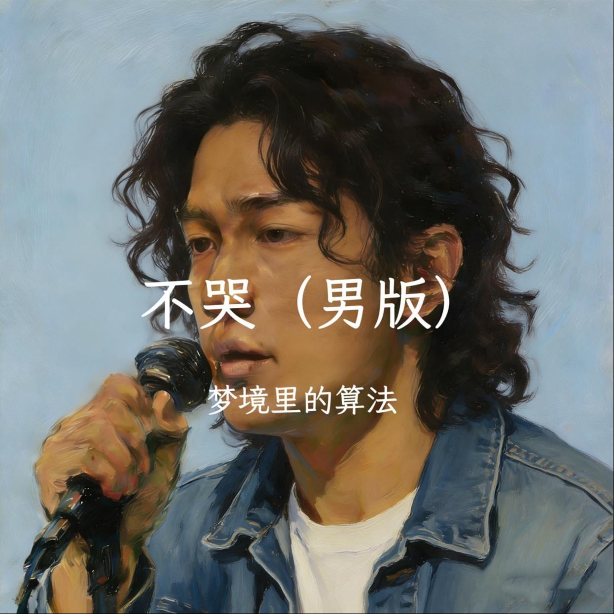 不哭 (男版)封面