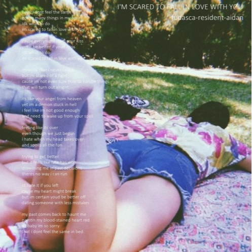 i'm scared to fall in love with you