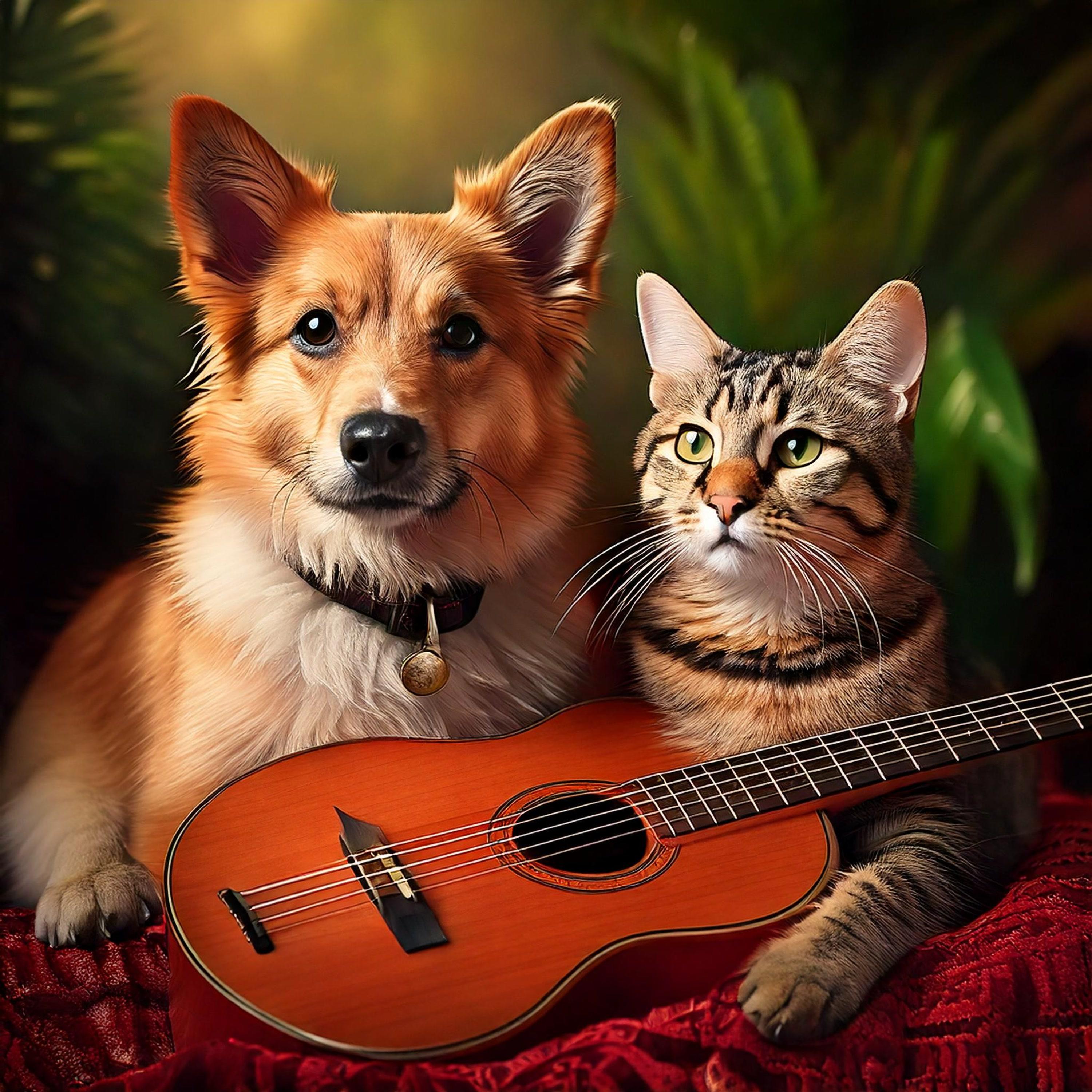Tail Wag Strings_Guitar Maps Drum Tracks_Pet Melodies: Calm Guitar Music for Companions | 在线播放_Tail Wag Strings歌词_Tail Wag Strings下载 | 网易云音乐