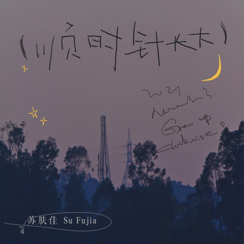 顺时针长大（伴奏）封面