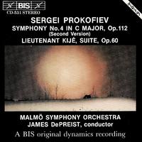 PROKOFIEV: Symphony No. 4 / Lieutenant Kije, Op. 60