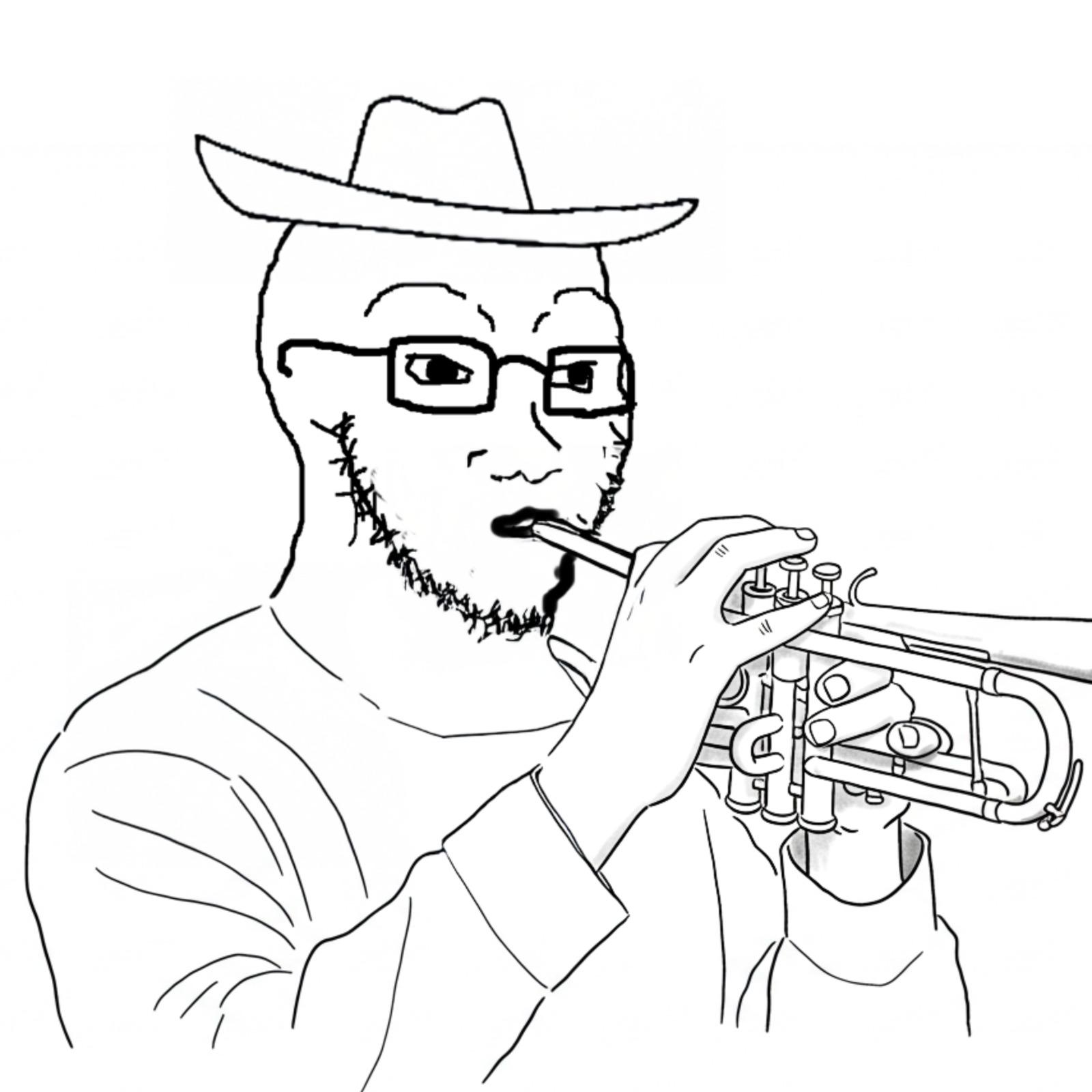 Trumpet cheers (stadium live)