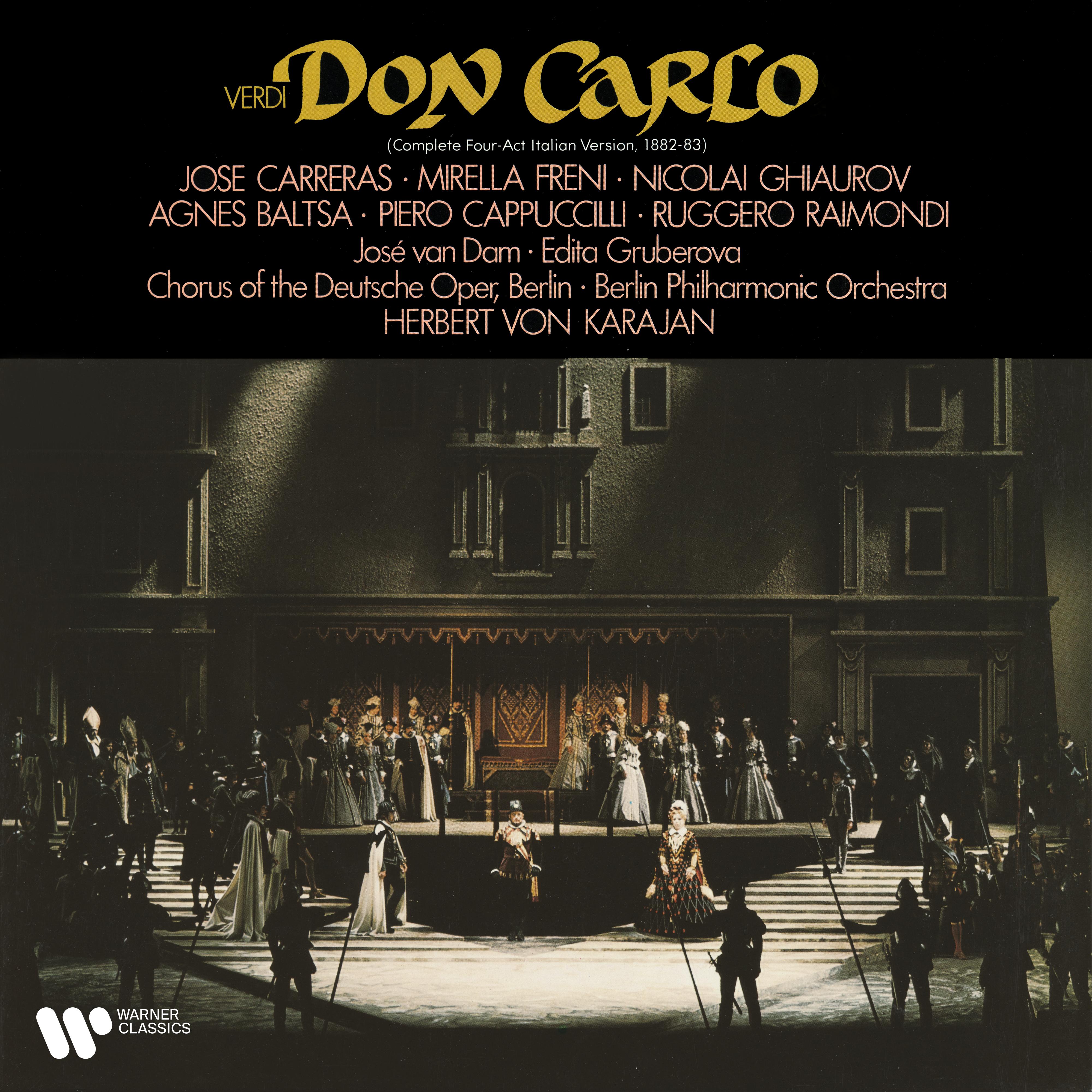 Don Carlo, Act 3:"Per me giunto è il dì supremo" (Rodrigo, Don Carlo)