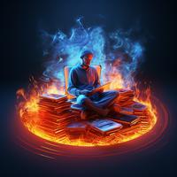 Relaxing Fire: Binaural Flame Harmonies