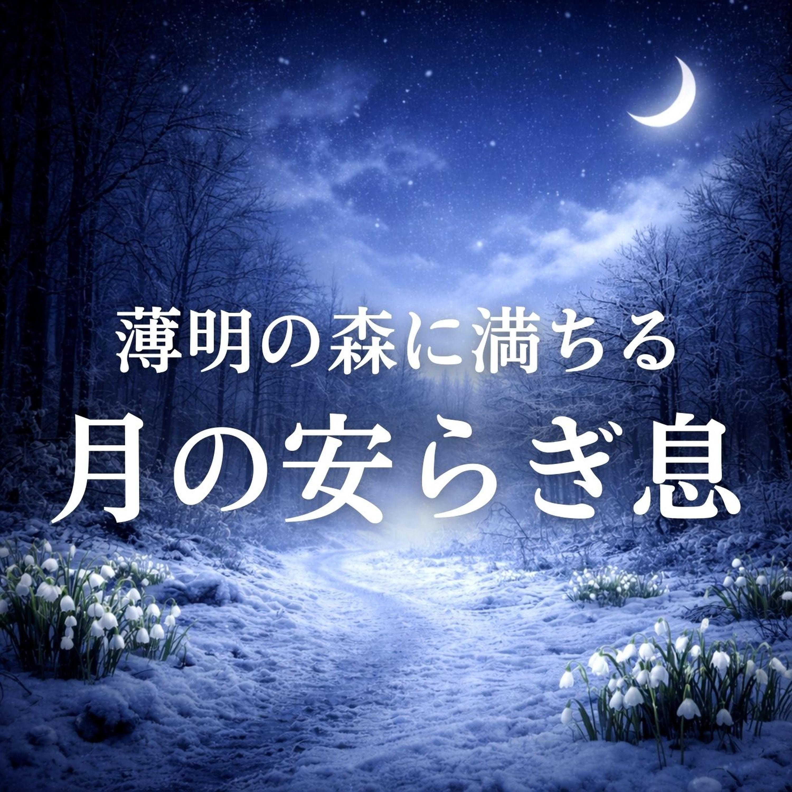 月影に抱かれる早春の深眠景封面