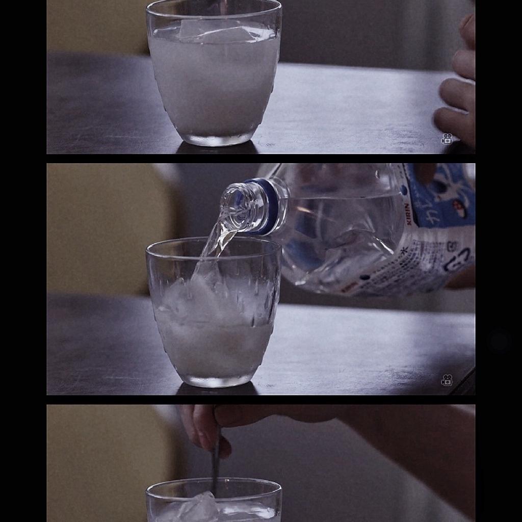 有白噪音的纯音乐·冰块玻璃杯·夏雨