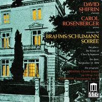 BRAHMS, J.: Clarinet Sonatas Nos. 1 and 2 / SCHUMANN, R.: Fantasiestücke  (Shifrin)