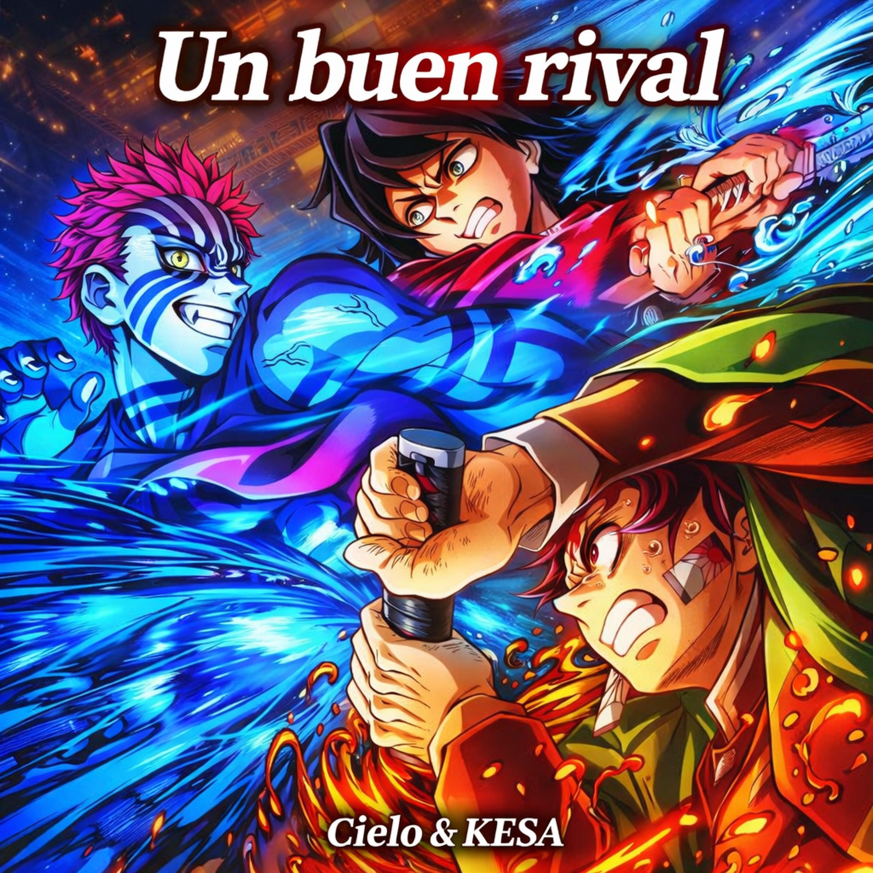 Un buen rival (Tanjiro y Giyuu vs Akaza)