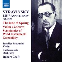 STRAVINSKY, I.: 125th Anniversary Album - The Rite of Spring / Violin Concerto (Craft) (Stravinsky, Vol. 8)