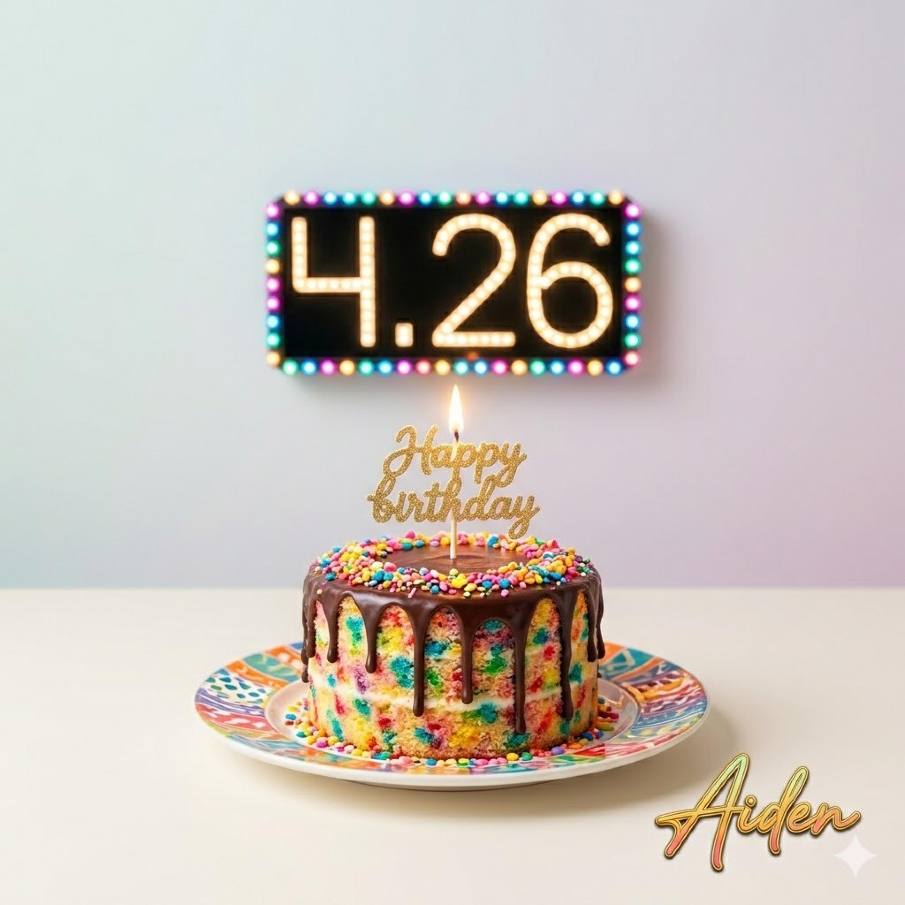 祝我生日快乐 - Happy Birthday to Me - Aiden Deng封面