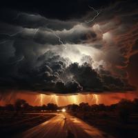 Thunder's Serenity: Calming Storm Soundscapes