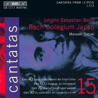 BACH, J.S.: Cantatas, Vol. 15 (Suzuki) - BWV 40, 60, 70, 90