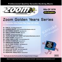 Zoom Karaoke Golden Years 1978