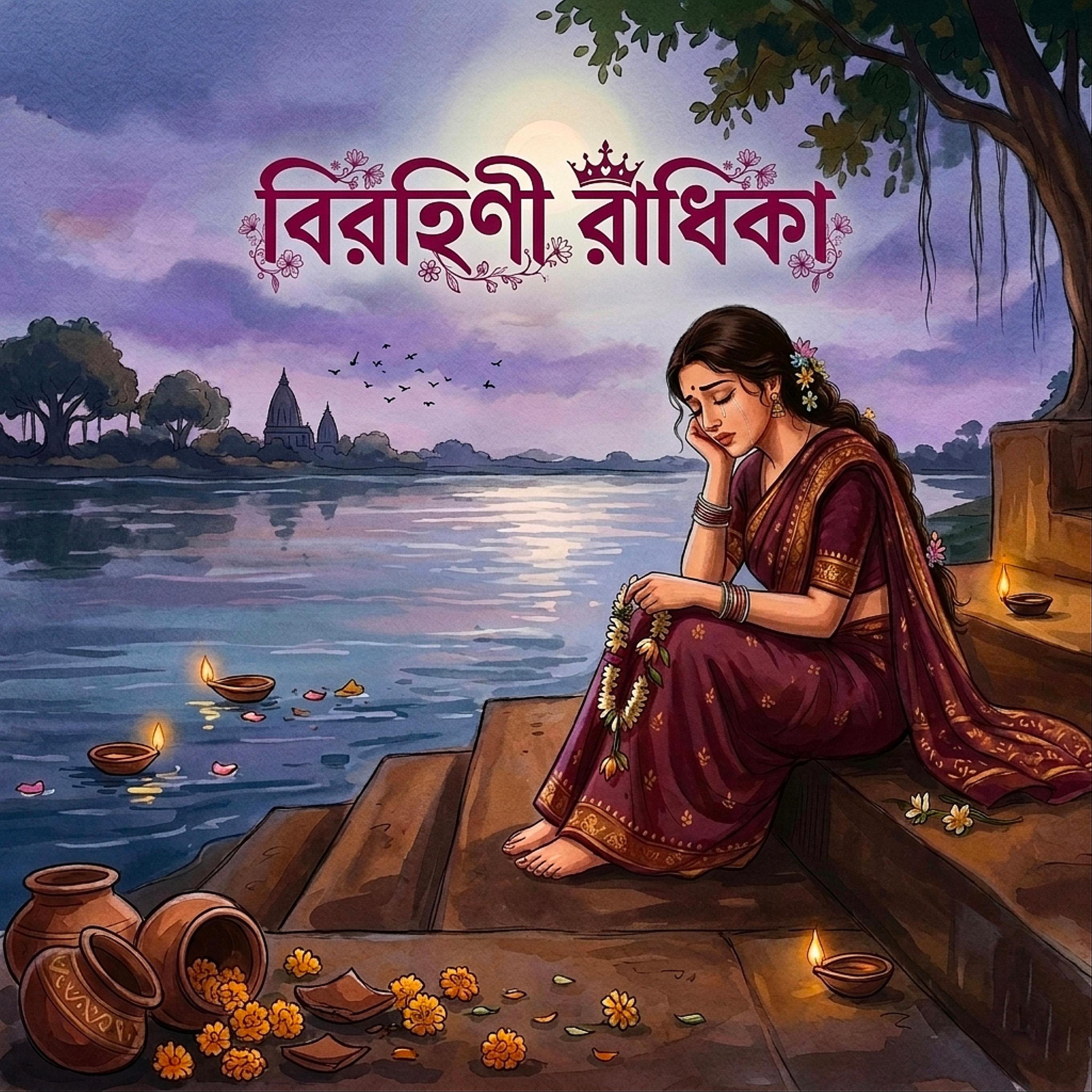 বিরহিণী রাধিকা" (Birahini Radhika)