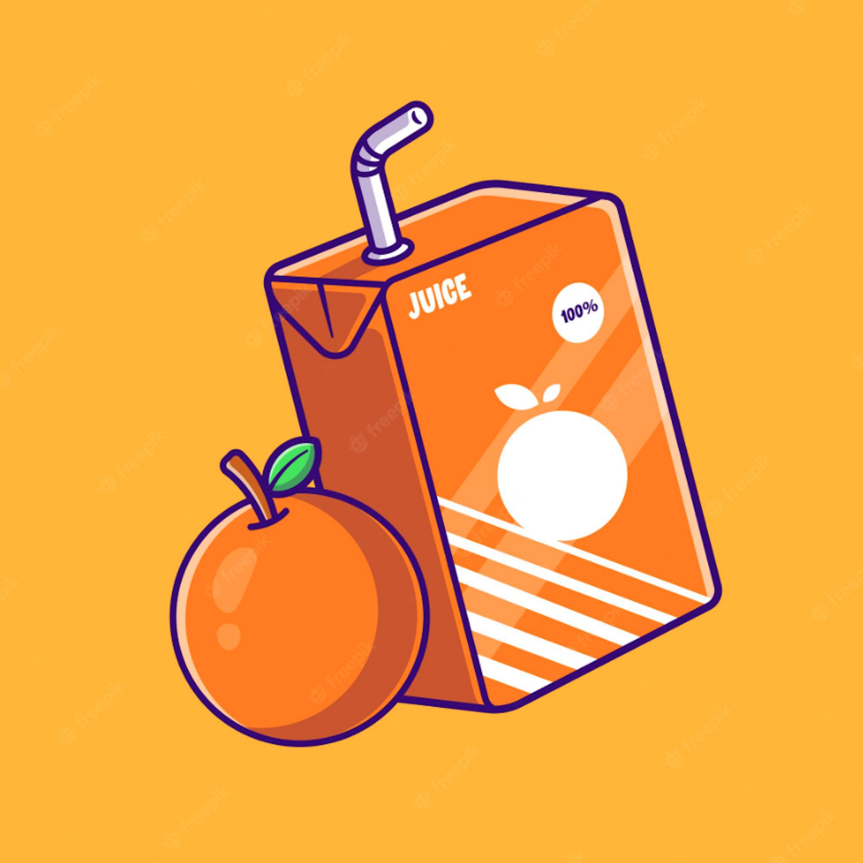 Orange Juice illustration