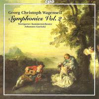 WAGENSEIL, G.C.: Symphonies, Vol. 2 - WV 361, 374, 393, 398, 421, 432 (Stuttgart Chamber Orchestra, Goritzki)