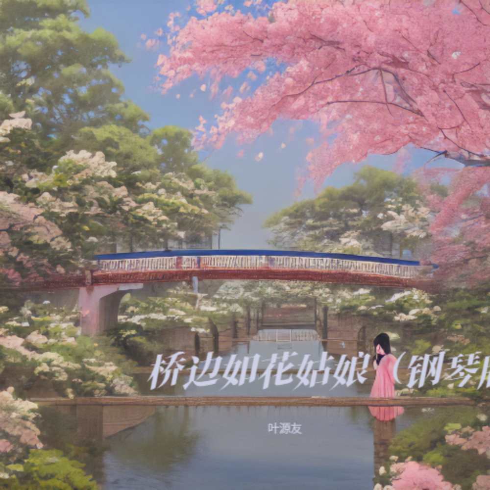 桥边如花姑娘（钢琴版） - 叶源友封面