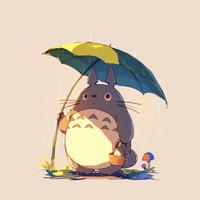 Ghibli in the Rain