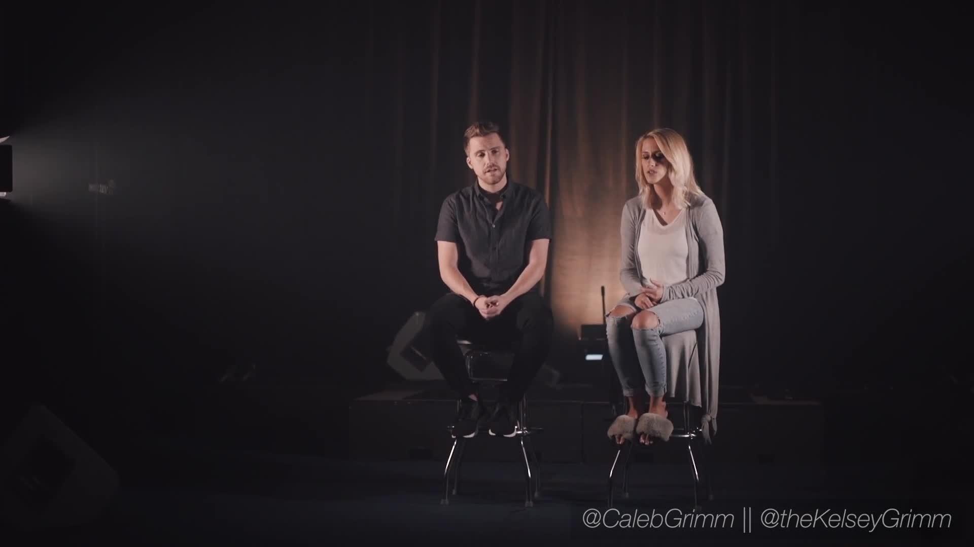 Worship Medley(10000 Reasons What a Beautiful Name) Caleb and Kelsey