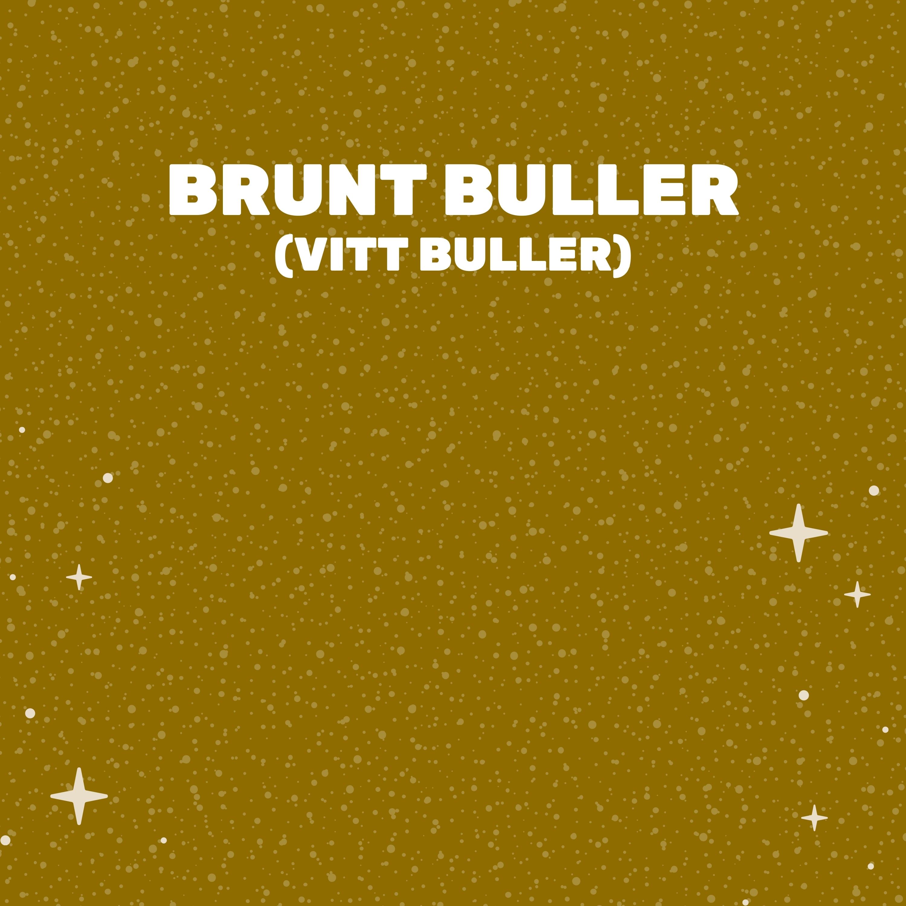 Brunt Buller (Vitt Buller)