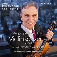 MOZART, W.A.: Violin Concertos Nos. 1-5 / Adagio, K. 261 / Rondo, K. 373 (G. Shaham, South West German Radio Symphony, McGegan)