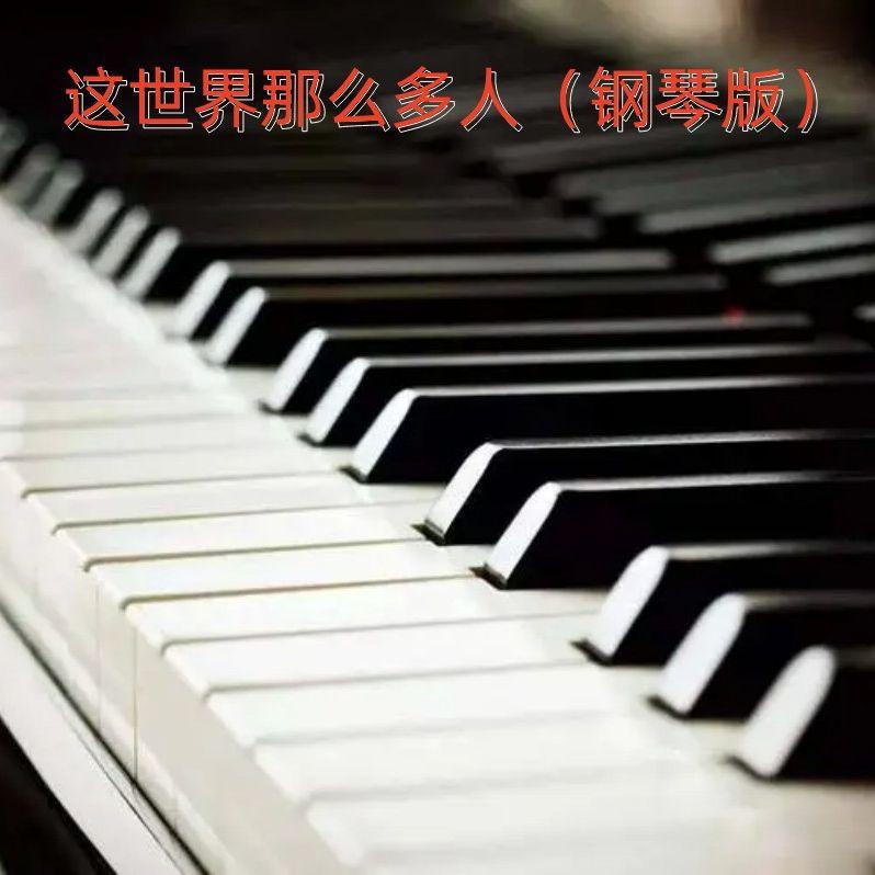 这世界那么多人（钢琴版）封面
