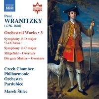 WRANITZKY, P.: Orchestral Works, Vol. 3 (Czech Chamber Philharmonic, Pardubice, Štilec)