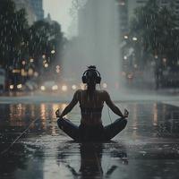 Rain Yoga Harmony: Fluid Music for Practice