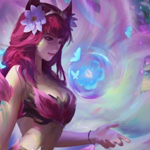 彩虹色的大白兔