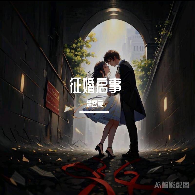 征婚启事封面