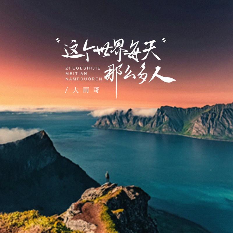 这个世界每天那么多人 (伴奏) - 大雨哥封面