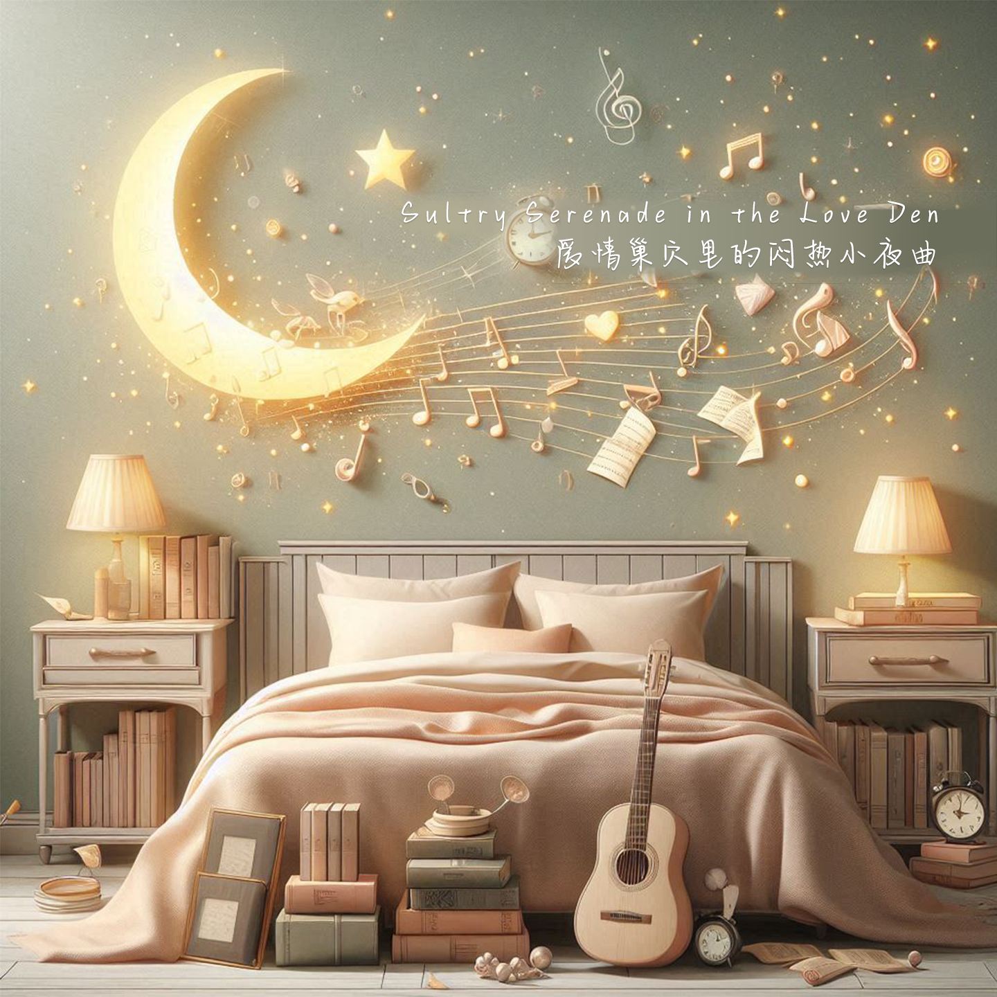 爱情巢穴中的闷热小夜曲(Sultry Serenade in the Love Den) 伴奏封面