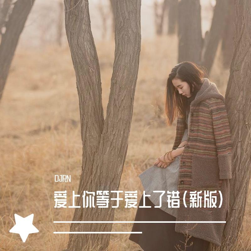 爱上你等于爱上了错（新版) 伴奏版封面