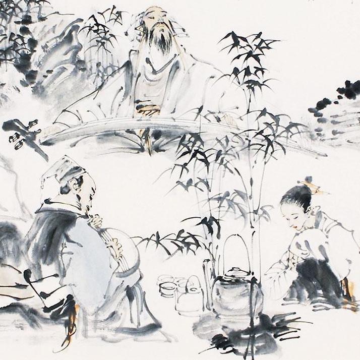 竹林七贤_孝淑_云台 | 在线播放_竹林七贤歌词_竹林七贤下载 | 网易云音乐
