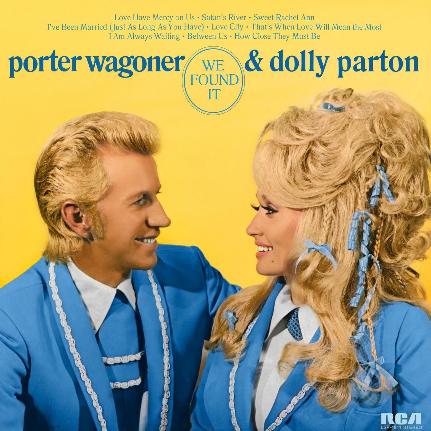 vip专辑we found it歌手：porter wagoner / dolly parton发行