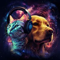 Pets in Binaural Calm: Soothing Tones