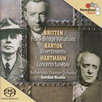 BRITTEN: Variations on a Theme of Frank Bridge / HARTMANN: Concerto funebre / BARTOK: Divertimento