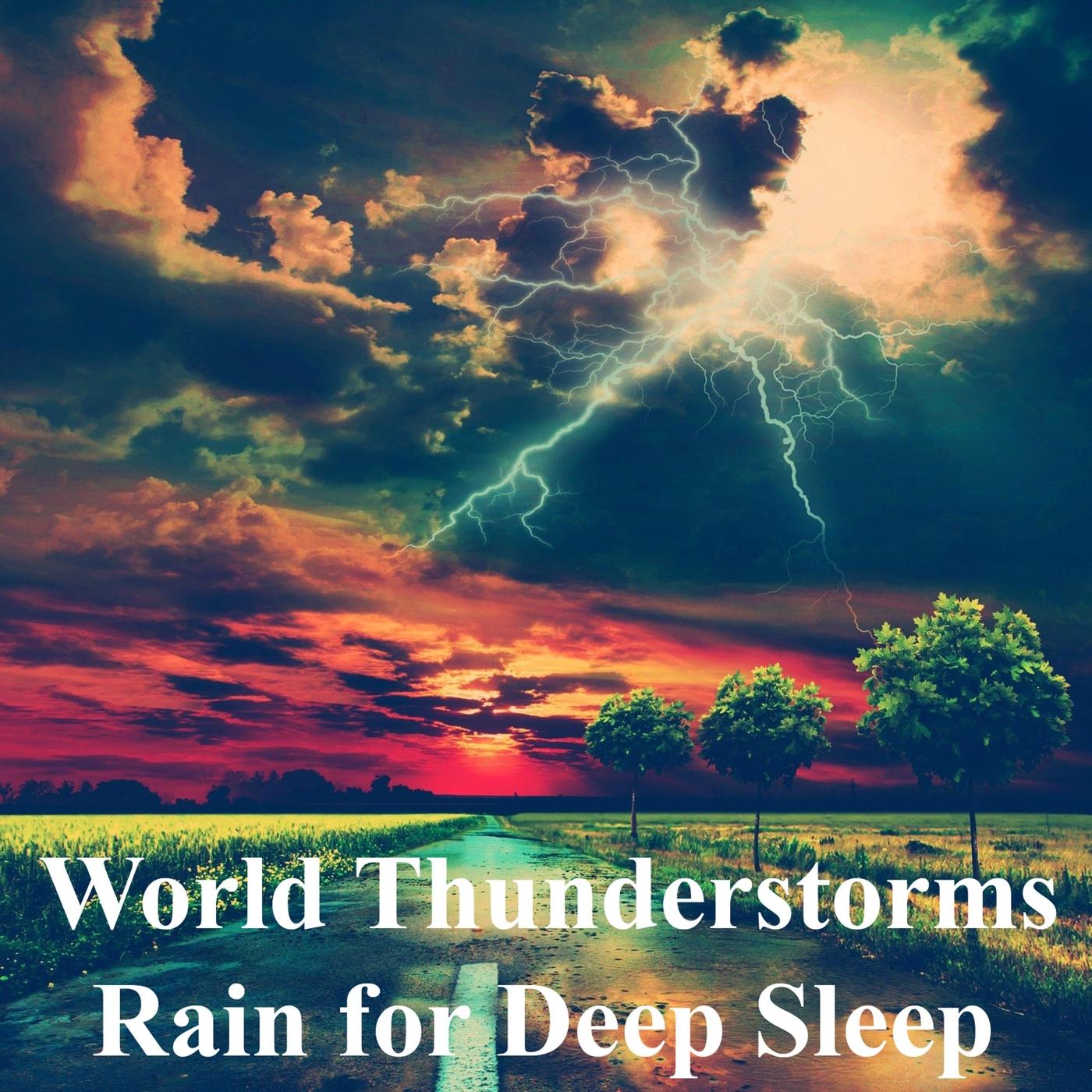 Asia Thunderstorms Rain for Deep Sleep