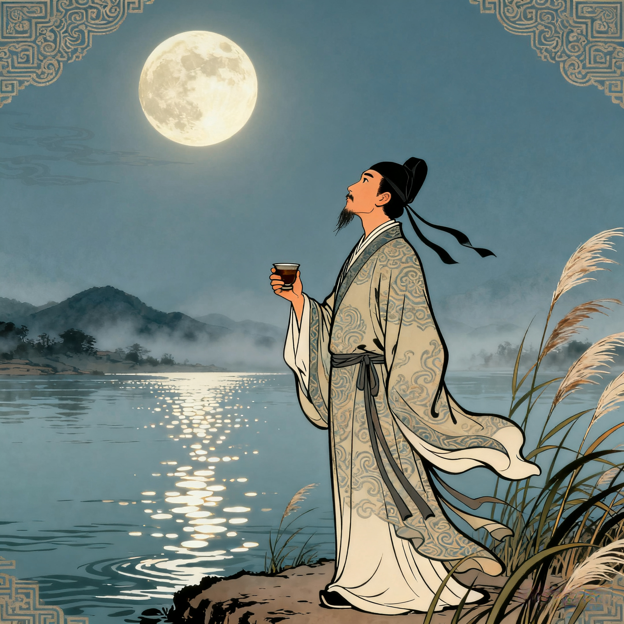 水调歌头·明月几时有封面