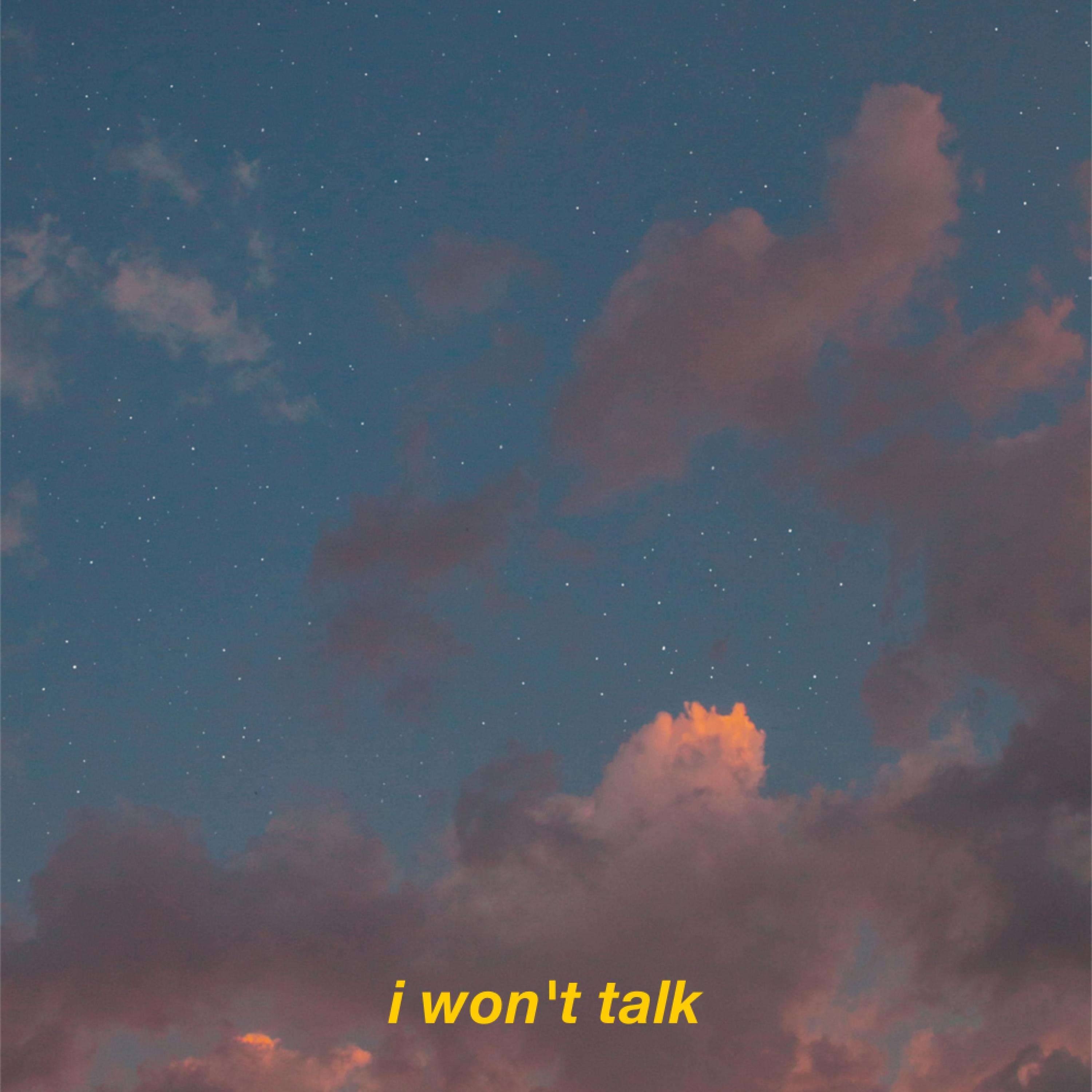 i won't talk