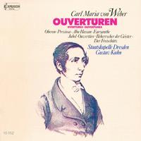 WEBER, C.M. von: Overtures - J. 106, 122, 245, 277, 279, 291, 306 (Dresden Staatskapelle, Kuhn)