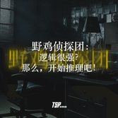 野鸡侦探团：逻辑很强？那么，开始推理吧！