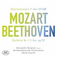 Mozart: Piano Concerto No. 19 in F Major, K. 459 - Beethoven: Symphony No. 1 in C Major, Op. 21