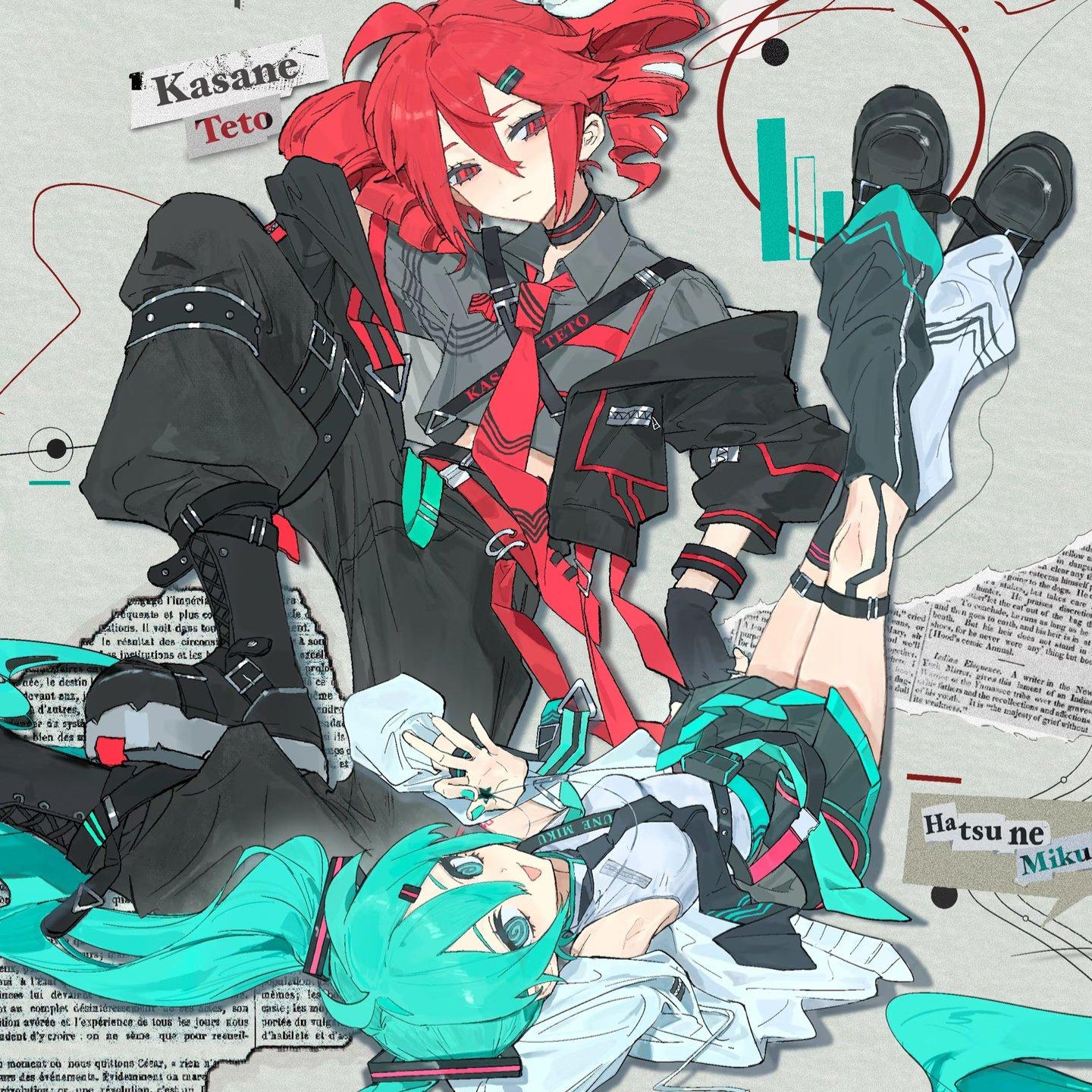 初音ミク&重音テト